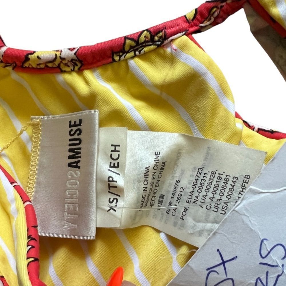 Amuse Society Bikini Top nwt - Picture 3 of 4